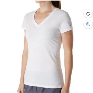 FREE w/purchase Soffe NWT Short Sleeve V-Neck Tissue Tee 240V cotton Junior XL